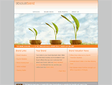 Tablet Screenshot of absolutebrand.com